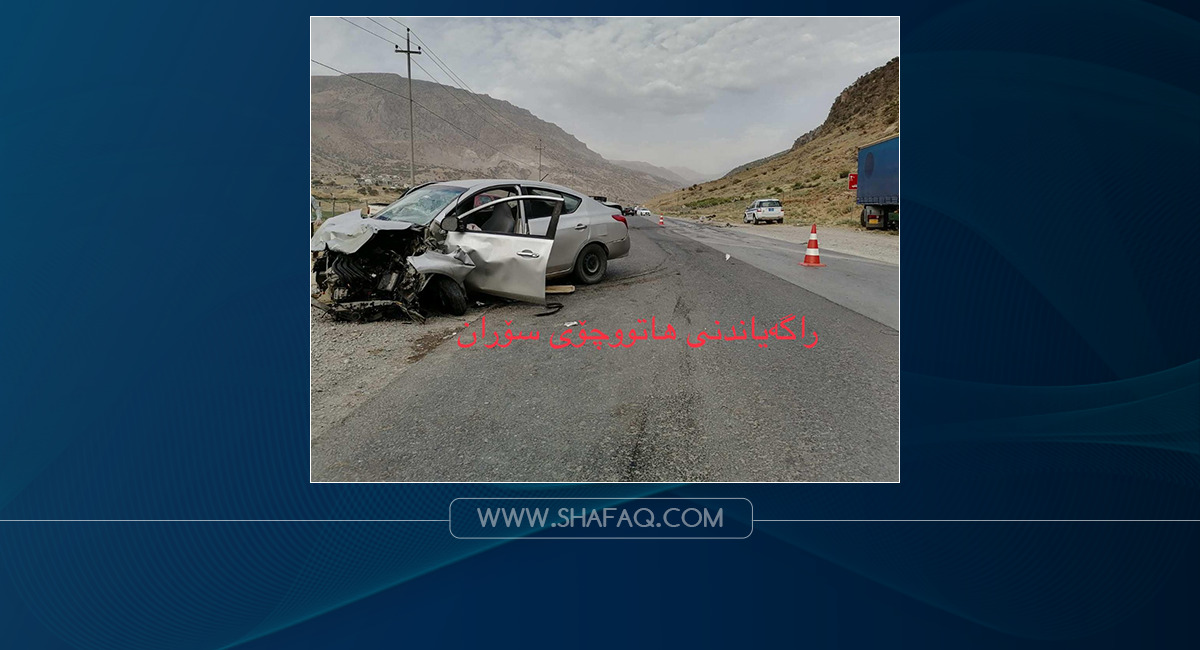 10 جرحى بحادث سير في إقليم كوردستان