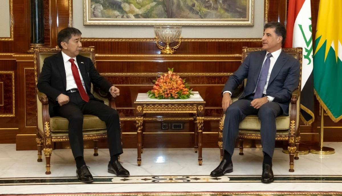 President Barzani receives Japanese ambassador to Iraq