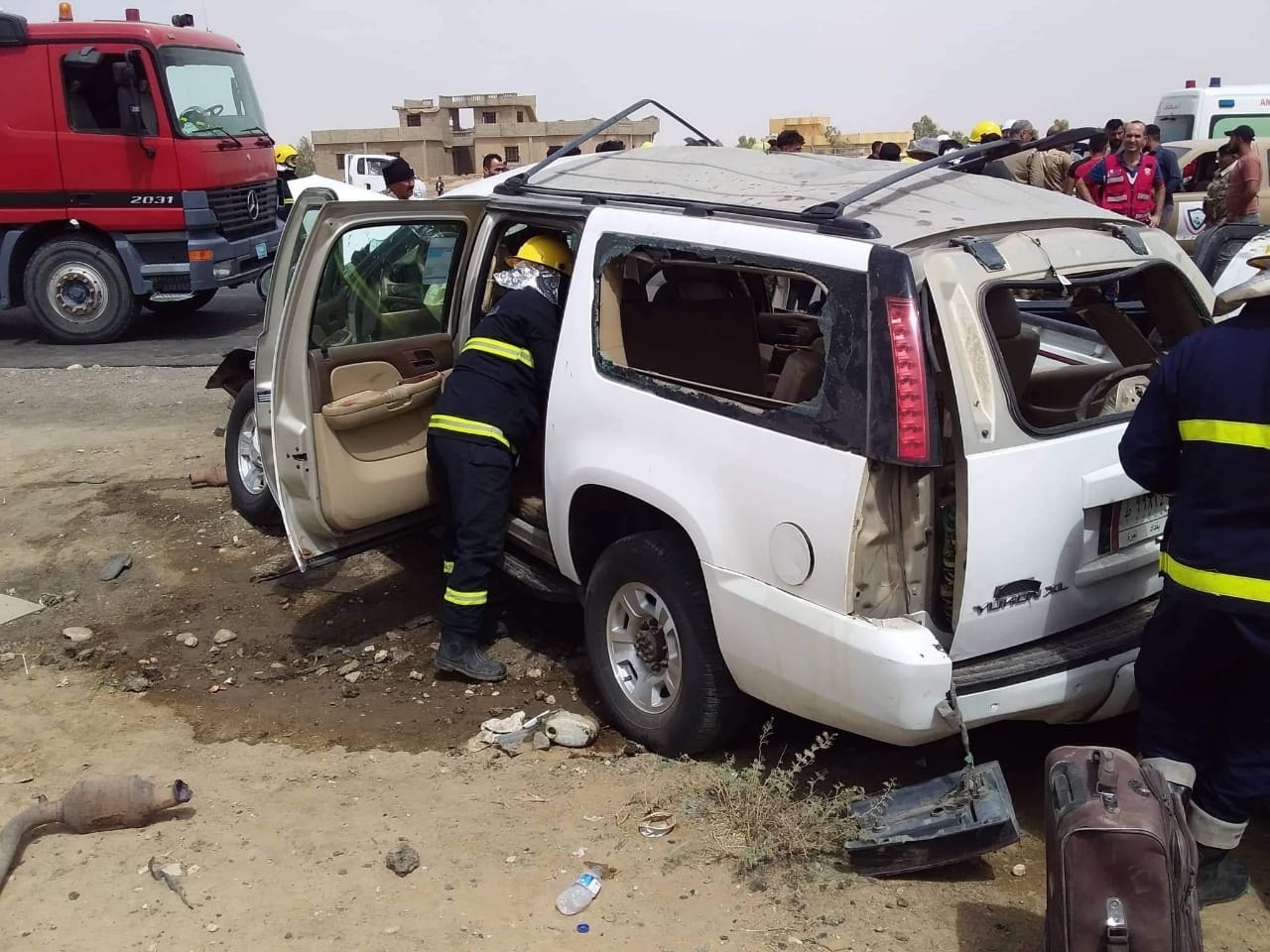 إصابة نجل مدير عام المرور العامة بحادث سير في بغداد ولا صحة لإصابة والده