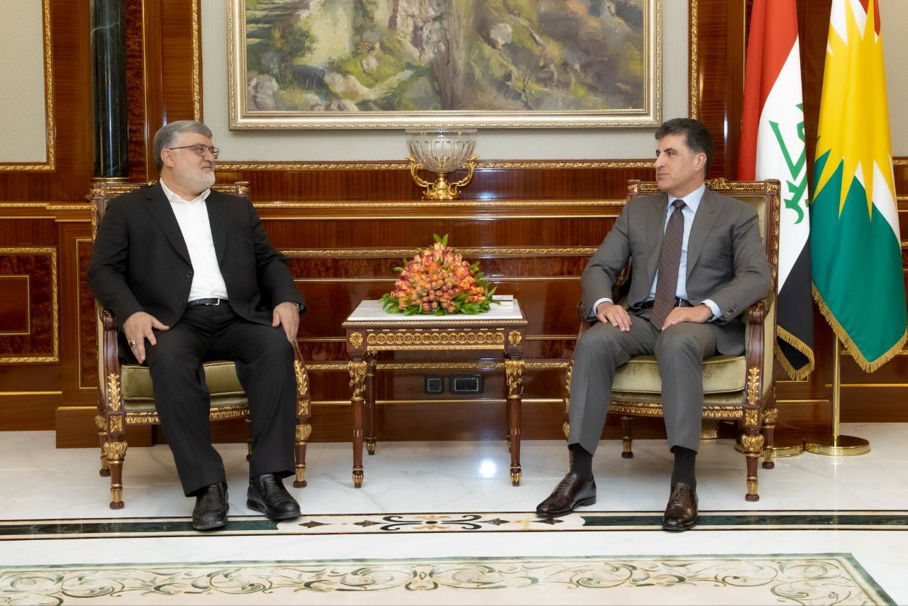 رئيس إقليم كوردستان يبحث مع محافظ أذربيجان الغربية العلاقات الاقتصادية والتبادل التجاري