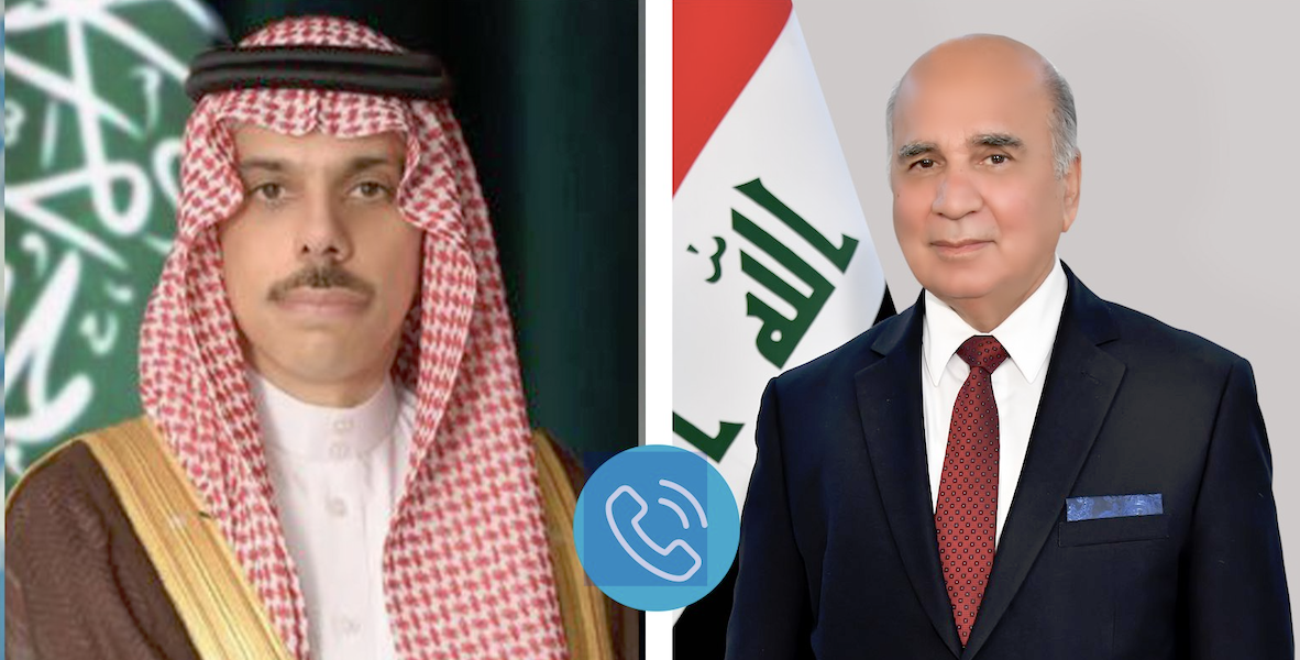 مباحثات هاتفية بين وزيري خارجية العراق والسعودية