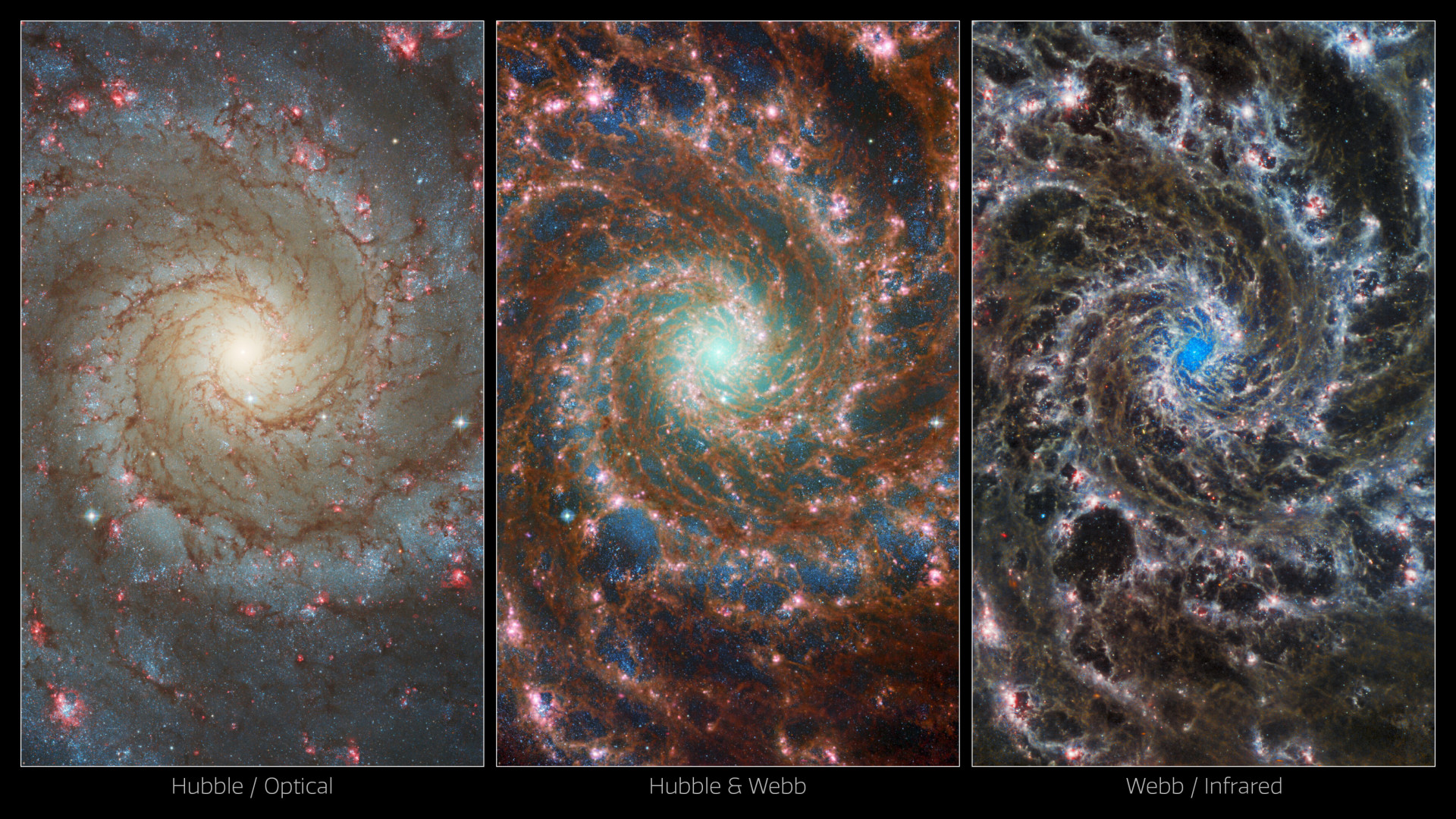 بفضل التلسكوب.. المجرة الحلزونية في صورة