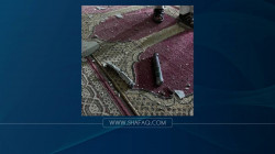 استهداف "حسينية أمير المؤمنين" بصاروخ قاذفة شرقي بغداد (صور)