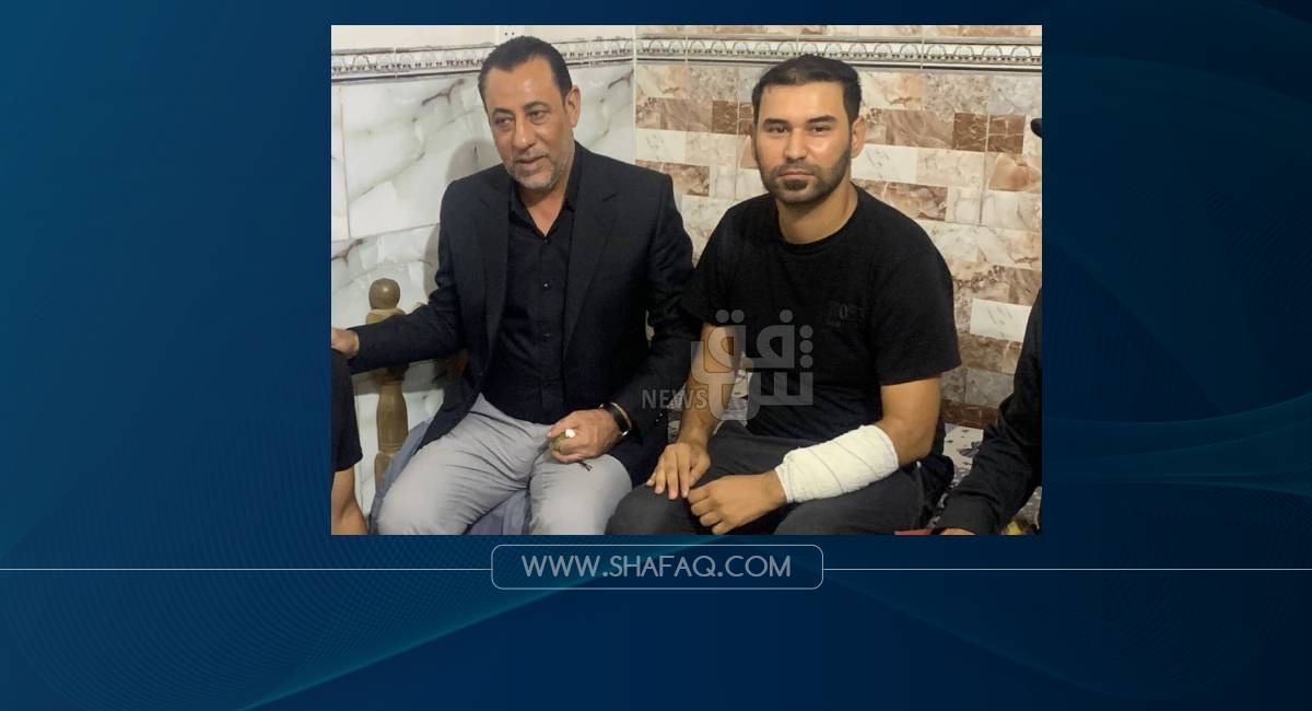 Al-Zameli visits injured Shafaq News reporter 