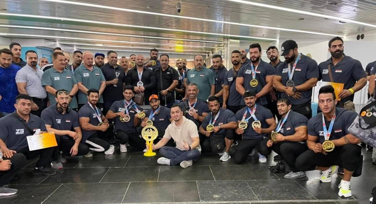 للمرة الثانية تواليا.. العراق ببناء الأجسام بطلاً لآسيا 