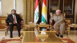 Masoud Barzani meets with al-Halboosi and al-Khanjar 