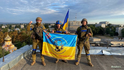 القوات الاوكرانية تحقق نجاحات متتالية وتسجل نقطة تحول