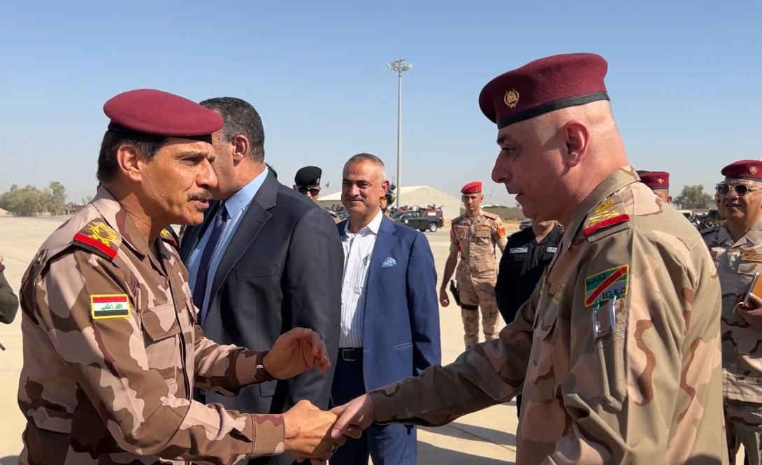 رئيس اركان الجيش العراقي يعقد اجتماعا أمنياً في كركوك  