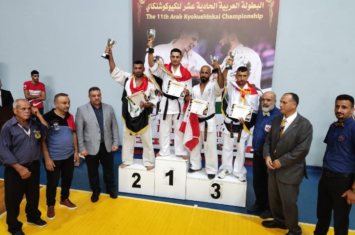 موظف حكومي عراقي يحصد المركز الأول في بطولة بيروت للكيوكوشنكاي