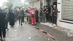 إخلاء نزلاء واخماد حريق اندلع داخل فندق وحسينية وسط كربلاء (صور)