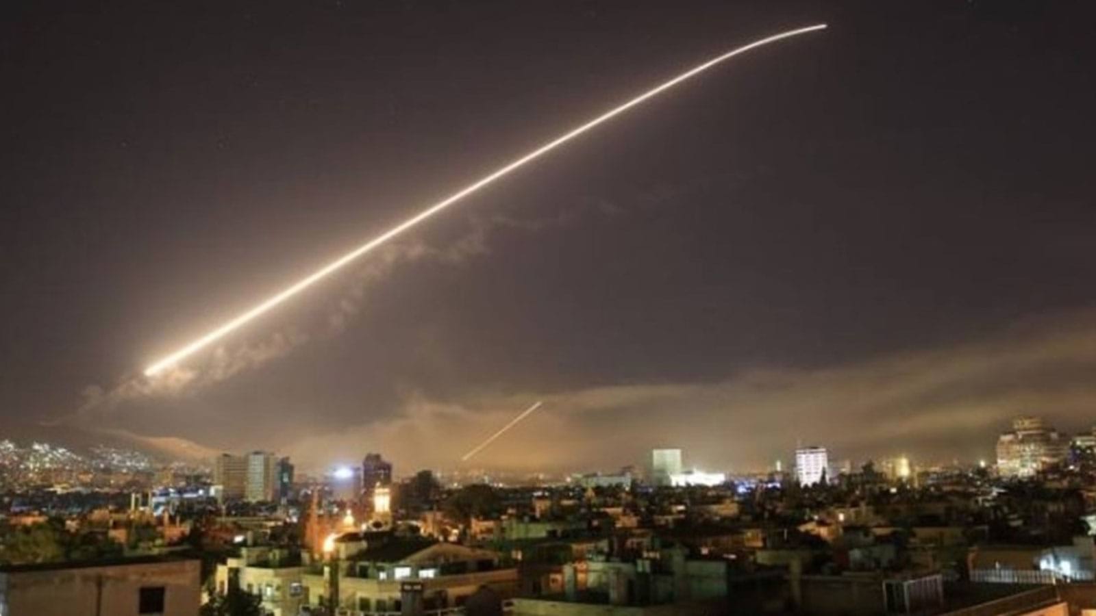 Israel attacks Damascus airport five soldiers killed Syria says