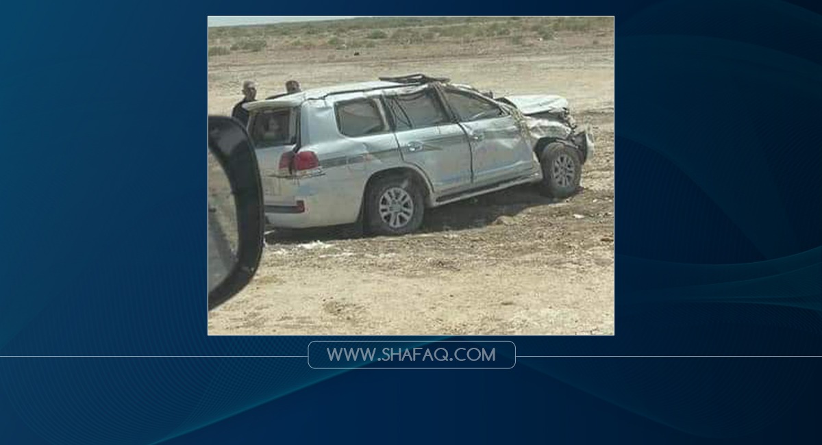 إصابة مسؤول محلي بحادث سير جنوبي العراق 