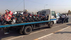 في اربيل.. ‏شاب آخر يحرق دراجته النارية احتجاجا على مصادرتها