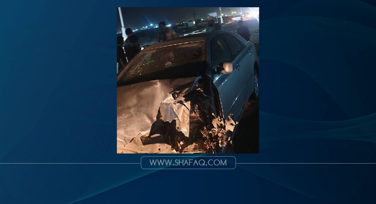 مصرع وإصابة 4 اشخاص بحادث سير مروع في ذي قار