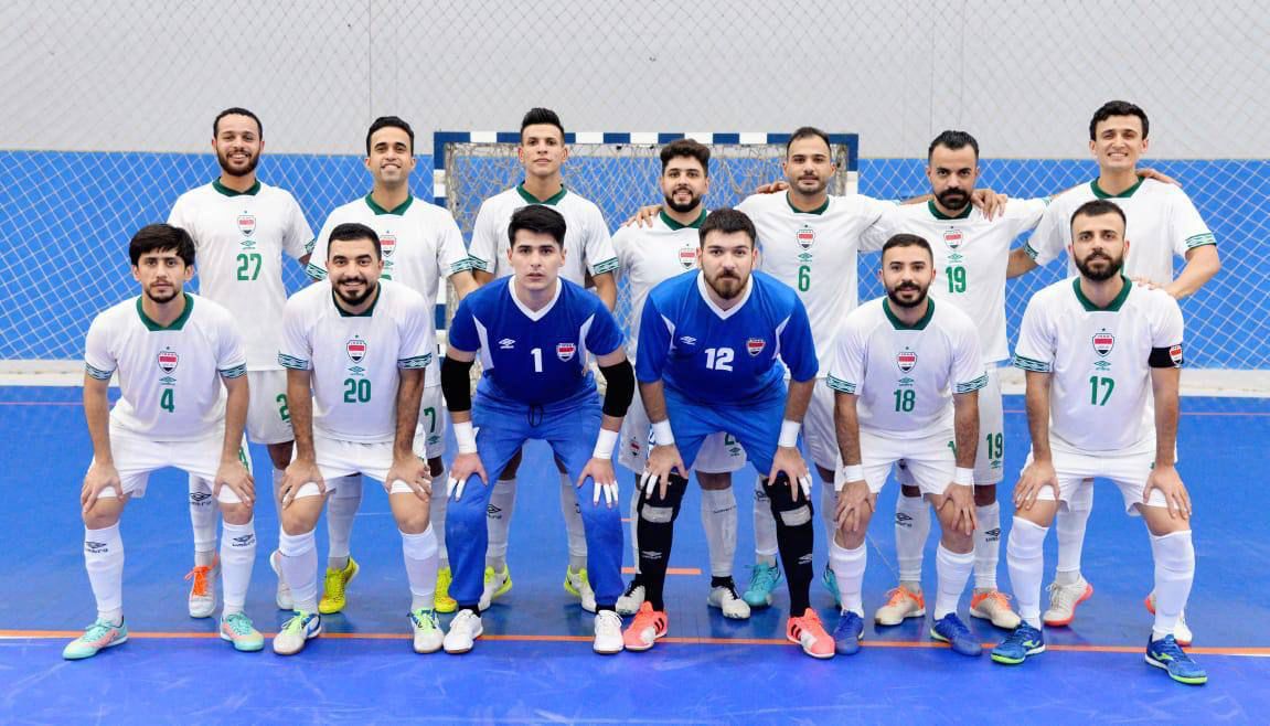 منتخب الصالات العراقي يغادر إلى الكويت للمشاركة في بطولة كأس آسيا 