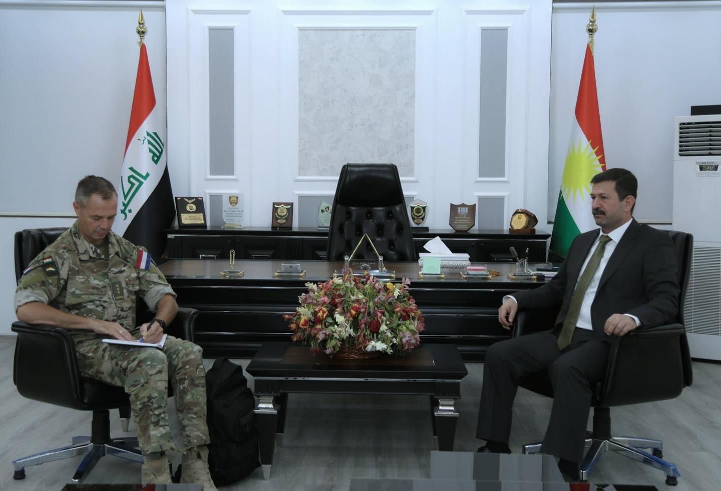 Netherlands reaffirms support for Peshmerga forces