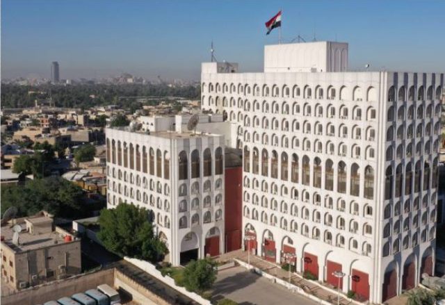 Iraqs MOFA condemns Iranian attack on Erbil 