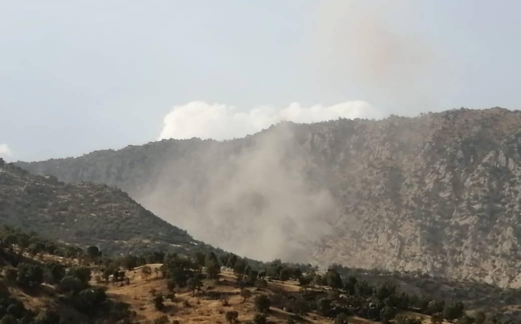 Turkish aircraft bomb PKK sites in northern Duhok