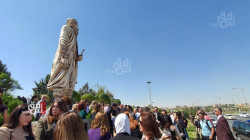 "عرّض سلطة بغداد للخطر".. إزاحة الستار عن تمثال أحد أمراء بابان في السليمانية (صور)