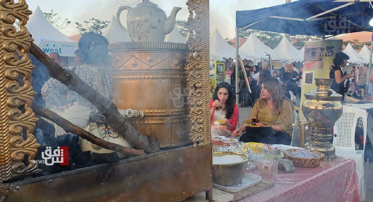 بعد اربيل ودهوك.. مهرجان الأغذية يحط في السليمانية (صور) 