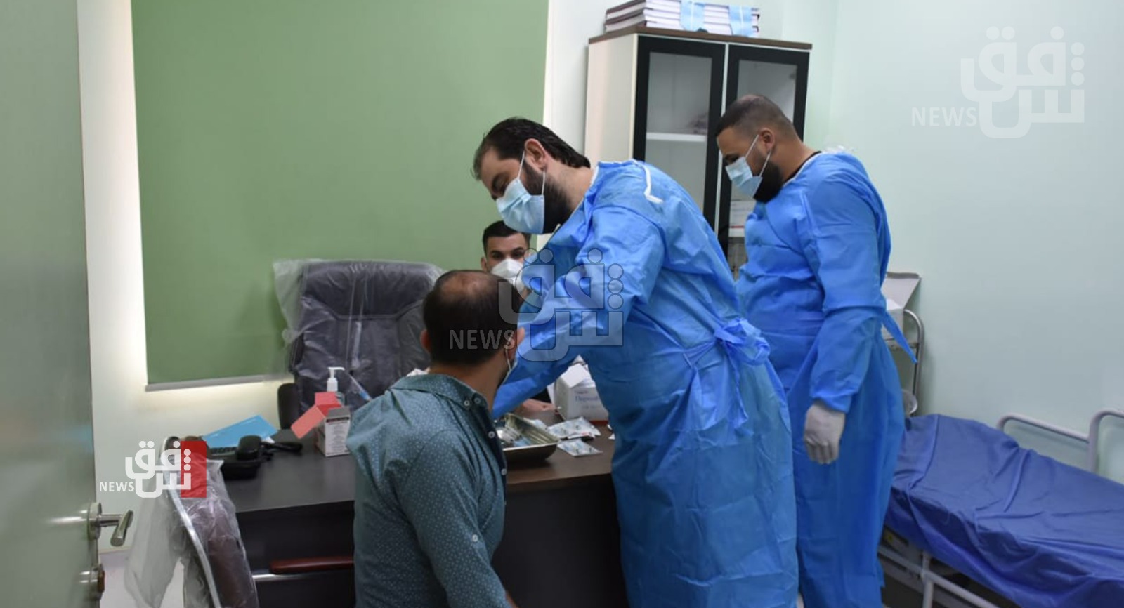 COVID-19: one mortality and +320 new cases in Iraq in a week