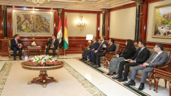 President Barzani meets with the US envoy to northern and eastern Syria 