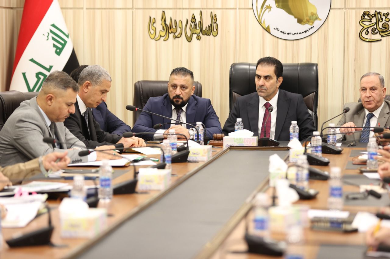 Parliamentary Security Committee hosts alGhanmi following security unrest in Baghdad south Iraq