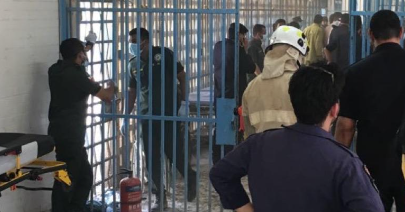   حريق "متعمد" داخل سجن في الكويت 