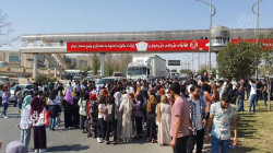 صور.. طلبة جامعة السليمانية يتظاهرون مجدداً للمطالبة بالمنح المالية