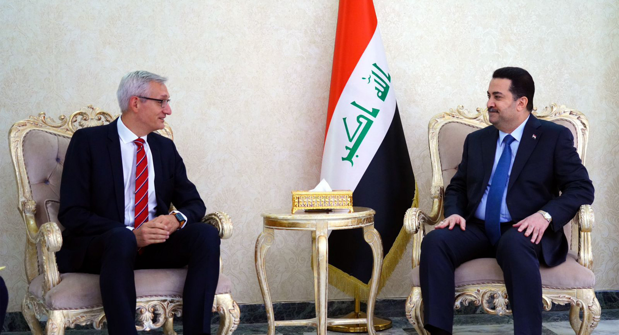 German ambassador hands Iraq's PM-designate a list of proposals to boost Baghdad-Berlin ties