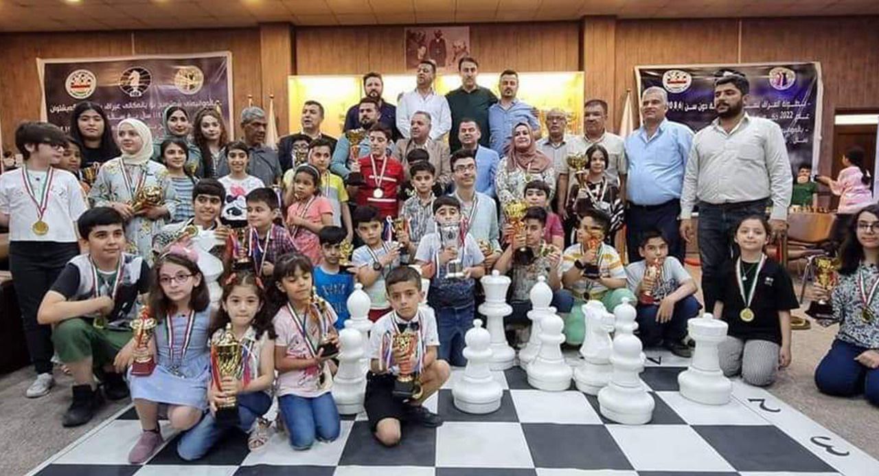 العراق يشارك بـ26 لاعبا ولاعبة من 8 فئات عمرية في بطولة العرب للشطرنج