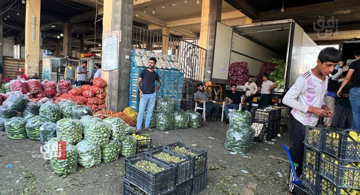 زراعة كوردستان تعاقب 30 مكتباً في علوة أربيل لإستيراد منتجات مخالفة 