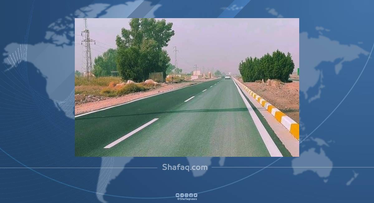ديالى تنجز 90% من مشروع تأهيل طريق حيوي بين بلدتين