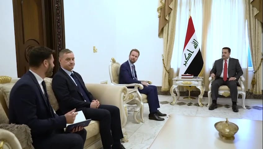 Iraq's PM-designate meets with EU delegation