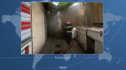 اندلاع حريق في منطقة الشورجة التجارية ببغداد