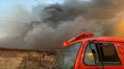 حريق في محيط مطار حرير العسكري باربيل
