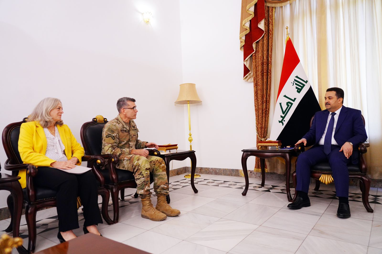 The United States renews its support for the prospective Iraqi government headed by Al-Sudani