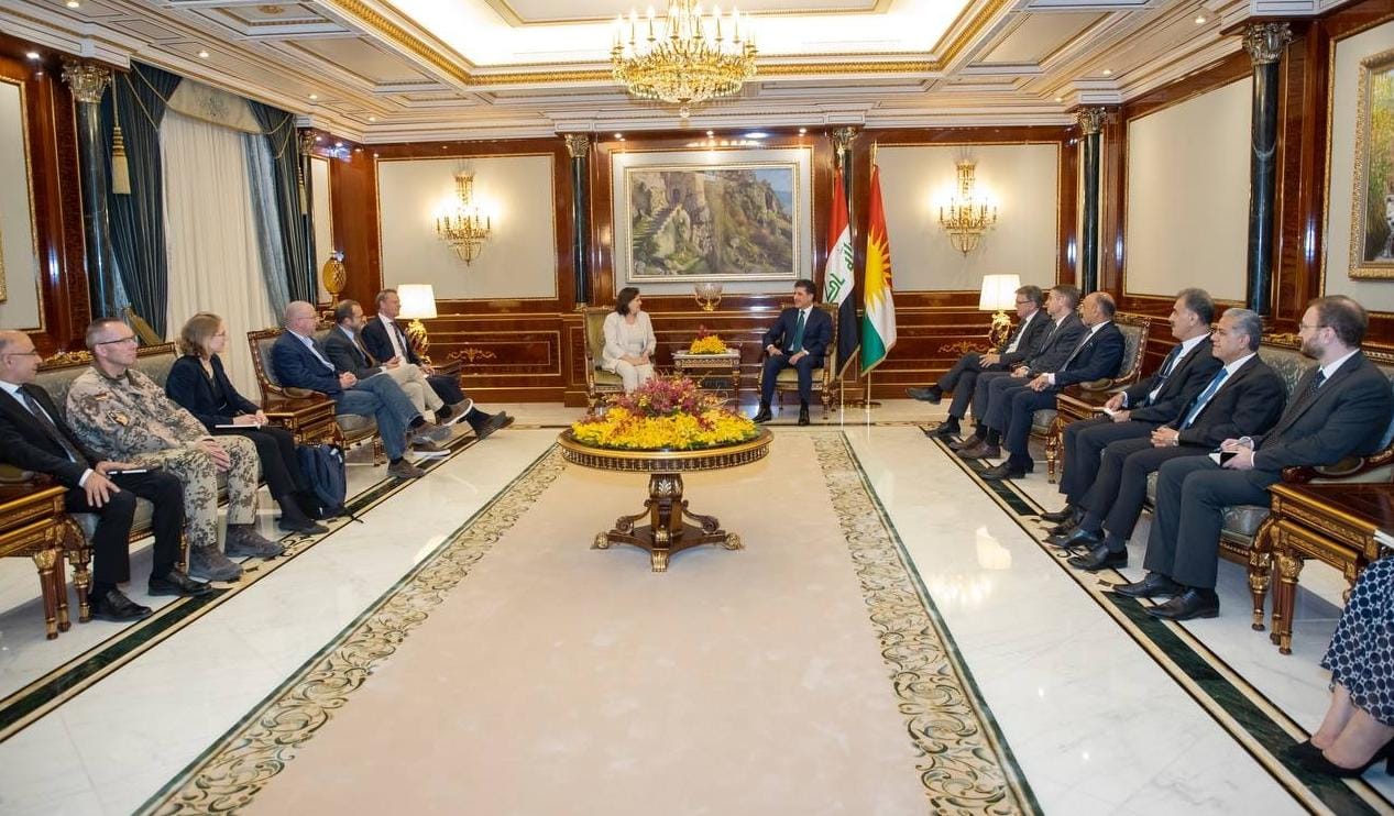 President Barzani praises the Bundestag decision regarding the mission in Iraq