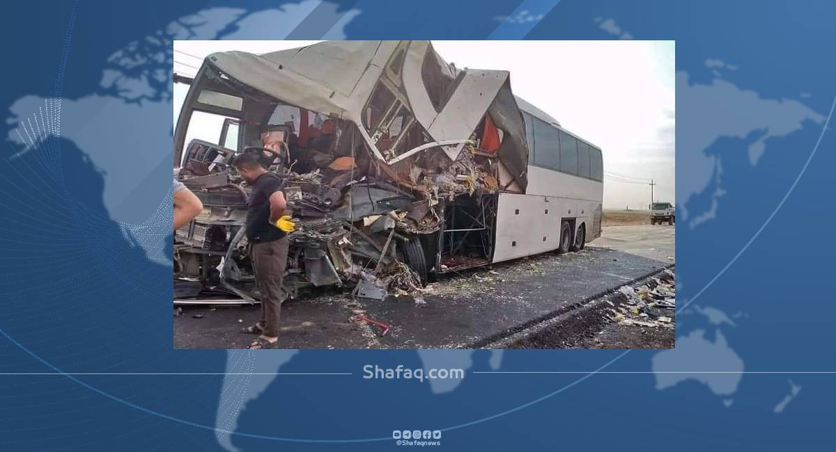 مصرع وإصابة 14 شخصاً بحوادث سير جنوبي العراق