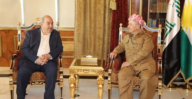 Barzani and Allawi agree to support the Sudanese government