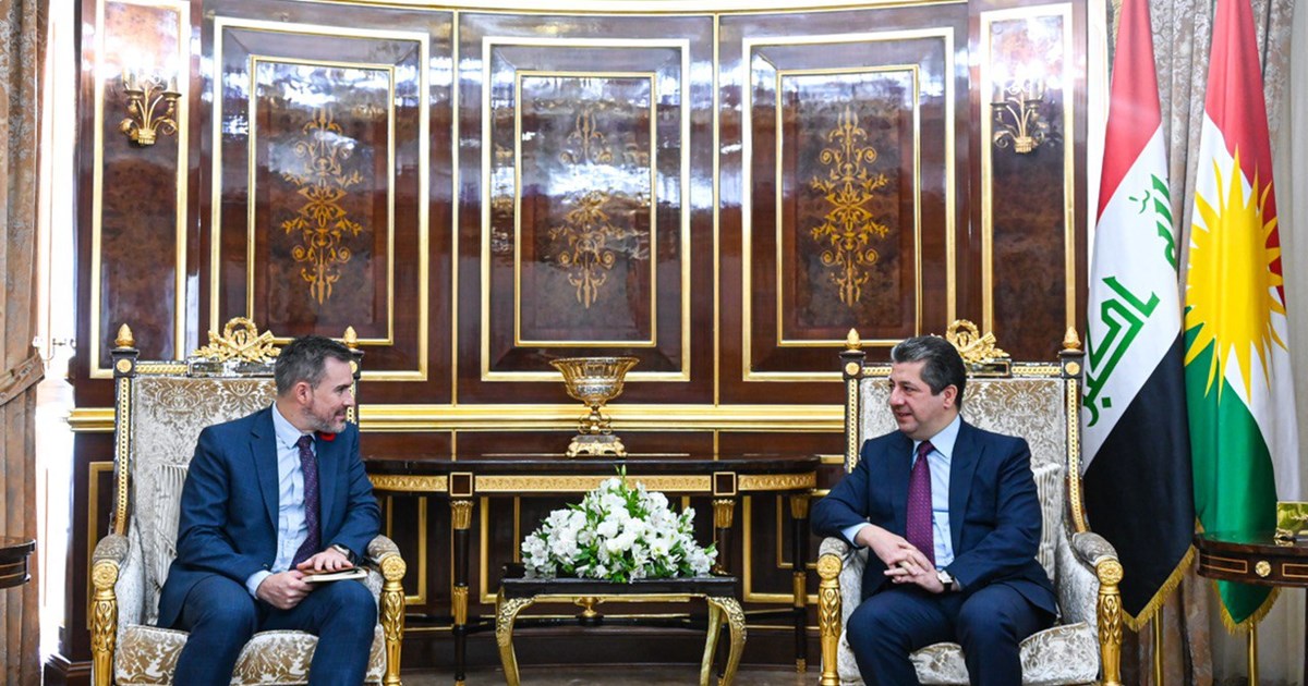 PM Barzani receives Canadian ambassador to Iraq