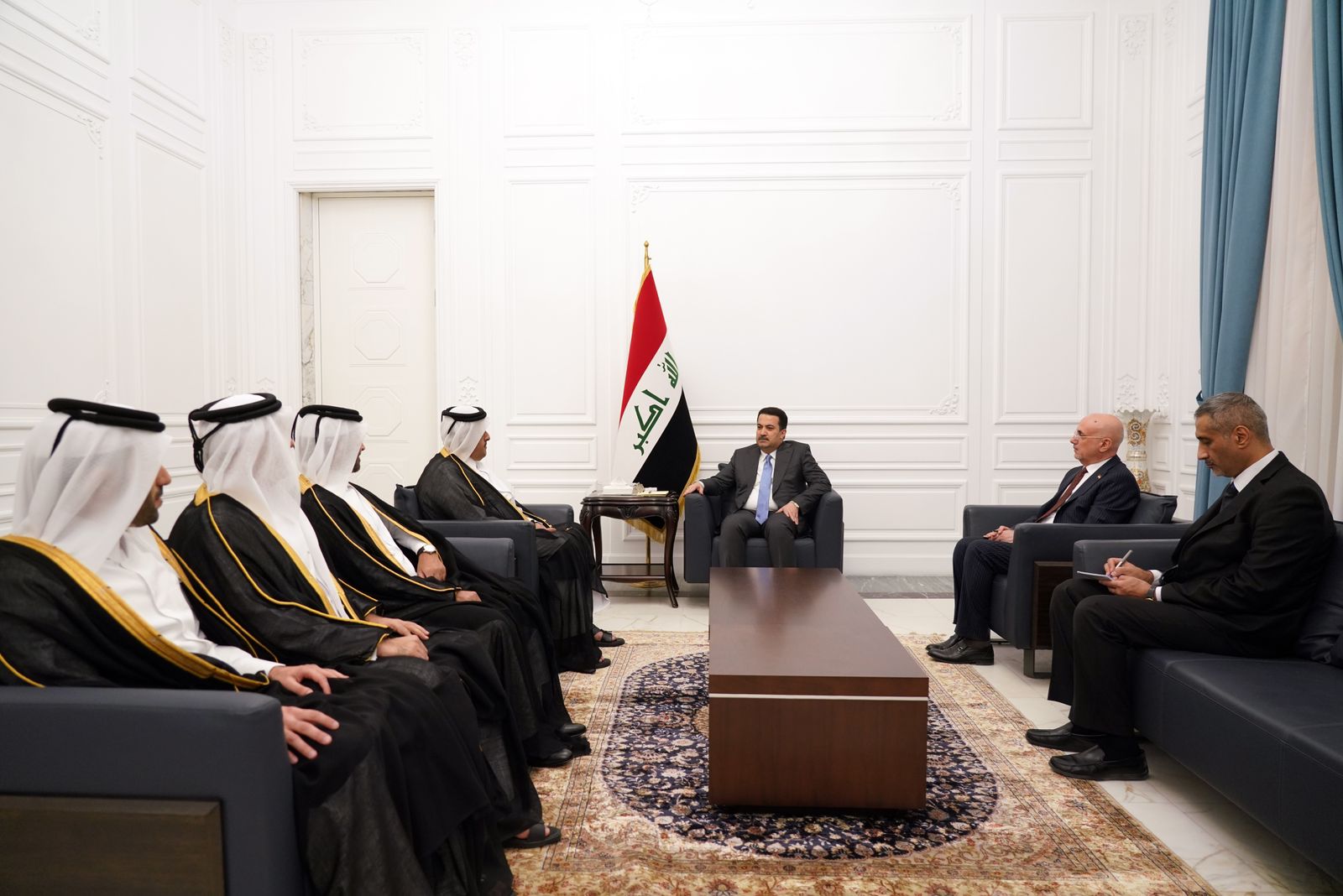 السوداني يؤكد ضرورة تفعيل اللجنة العراقية - القطرية