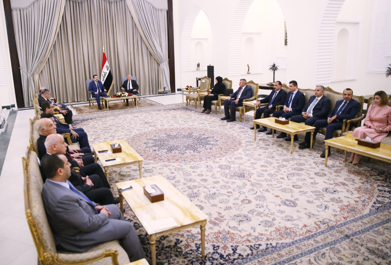 رشيد والسوداني يتعهدان بتقديم أفضل الخدمات للمواطن العراقي