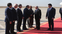 رئيس العراق يصل أربيل في أول زيارة له منذ تسنمه منصبه