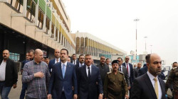 بعد الحريق الثاني.. السوداني ووزير داخليته يصلان مطار بغداد الدولي 