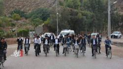 حفاظاً على البيئة.. جولة دراجات هوائية في إقليم كوردستان (صور)