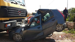 إصابة 10 مدنيين بحادث سير مروع في ديالى