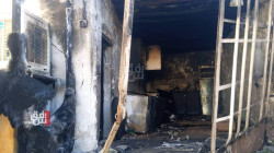الحادث الرابع من نوعه .. تسريب غاز يتسبب بحرق منزل في السليمانية (صور)