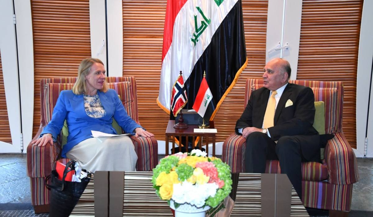  العراق يدعو النرويج إلى إعادة فتح سفارتها في بغداد   
