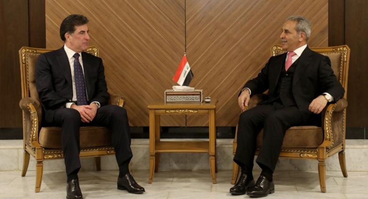 Kurdistan's president discuss Judicial reform with Judge Zeidan